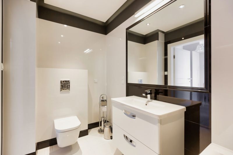 Floating Vanities and Open Shelving