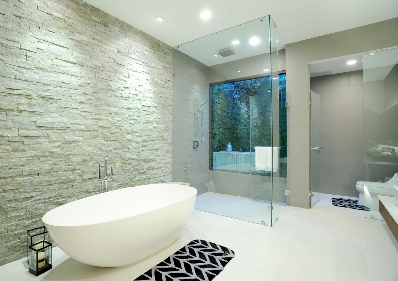 Stylish Bathtub Area